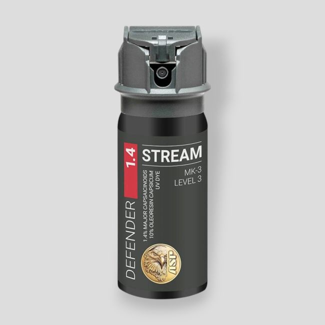 Aerossol de defesa Defender LE 1.4 OC MK3 - Stream - ASP