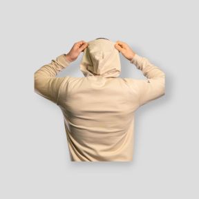 Besticktes Sweatshirt Troupes de Marine Design - Light Sand - Summit Outdoor Lifestyle
