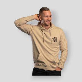 Geborduurde sweater Troupes aéroportés Design - Light Sand - Summit Outdoor Lifestyle