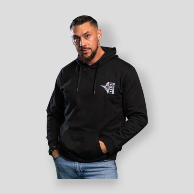 Bluza haftowana Troupes aéroportés Design - Czarna - Summit Outdoor Lifestyle