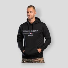 Sweat-shirt brodé Force & Honneur France - Noir - Summit Outdoor Lifestyle