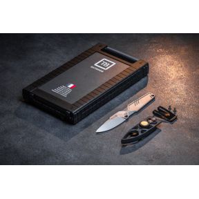 Coltello monoblocco impact 127 - Inox - TB Outdoor