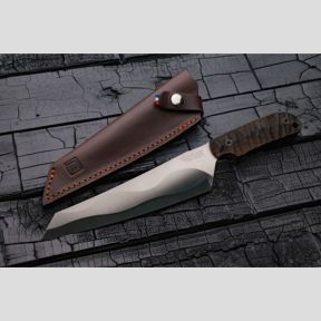 Cuchillo Davrik - Ziricote toxificado - TB Outdoor