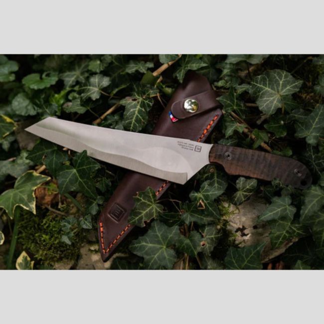 Cuchillo Davrik - Ziricote toxificado - TB Outdoor
