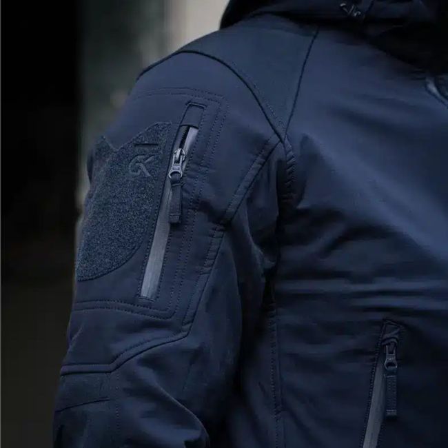 Softshell ripstop jas Dutycall - Marineblauw - GK