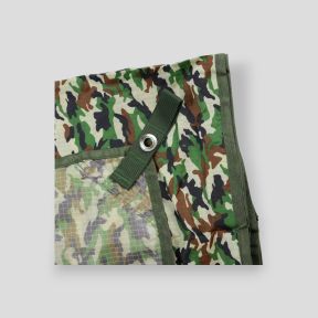 Dekzeil 3x3m met 6 haringen en 6 verstelbare paracords - Camo CE - Uang
