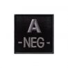 Insigne A- de groupe sanguin Noir - A10 Equipment by T.O.E. Concept