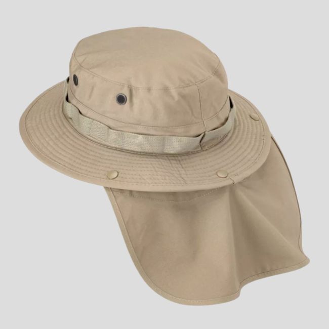 boonie hat - cotton ripstop - khaki - helikon