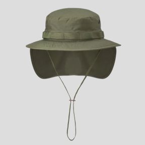 boonie hat - polycotton ripstop - olive green - helikon