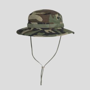 Boonie Hat - Polycotton Ripstop - US Woodland - Helikon