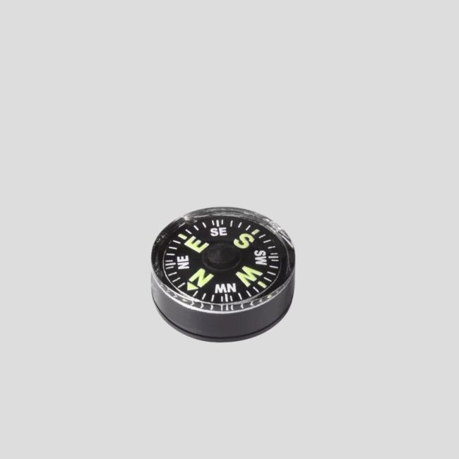 button compass small - black - helikon