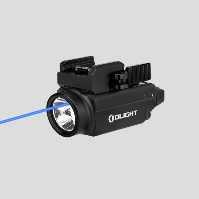 Linterna táctica con láser azul Baldr S BL (800 lúmenes) - Negro - Olight