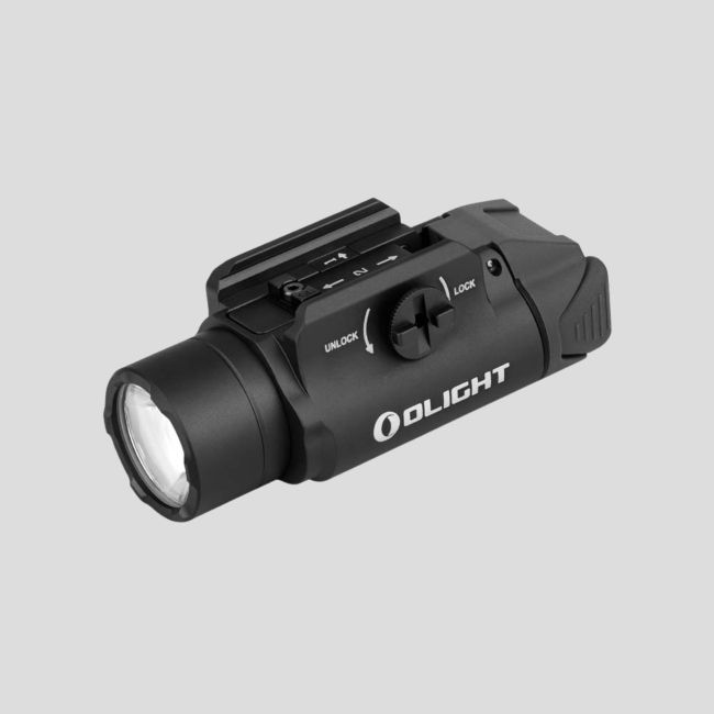 Taktyczna latarka akumulatorowa PL-3R Valkyrie (1 500 lumenów) - Czarny - Olight