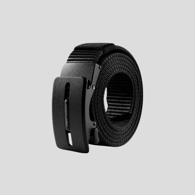 Cinto Regal 35mm com fivela preta - Preto - Pentagon