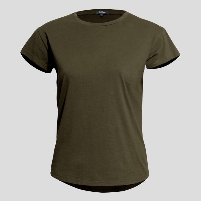 Whisper Ladies Tee "Blank" RAL7013 - Pentagon