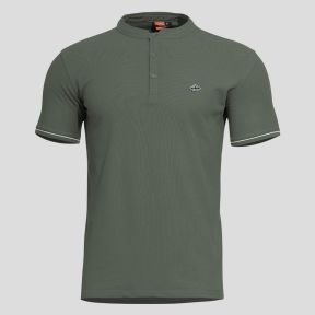 T-shirt Levantes z lamówką - Camo Green - Pentagon
