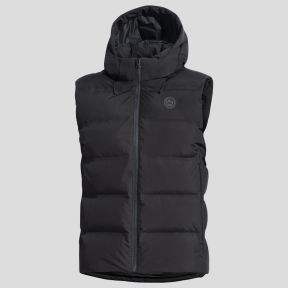 Omega mouwloos vest met capuchon - Zwart - Pentagon