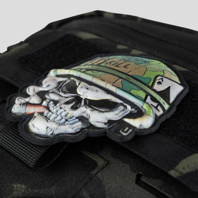 Parche PVC 3D con impresión UV Calavera Vietnam - 101 Inc