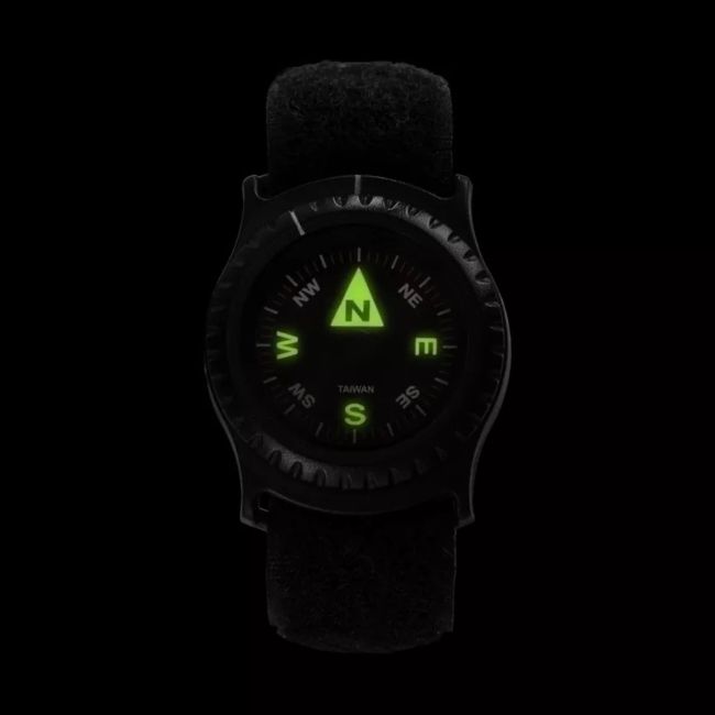 wrist compass t25 - black - helikon