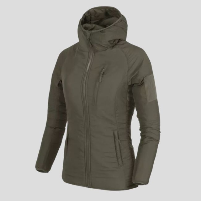 Damen Wolfhound Hoodie Jacke® - Taiga Grün - Helikon