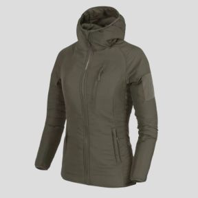 Damen Wolfhound Hoodie Jacke® - Taiga Grün - Helikon