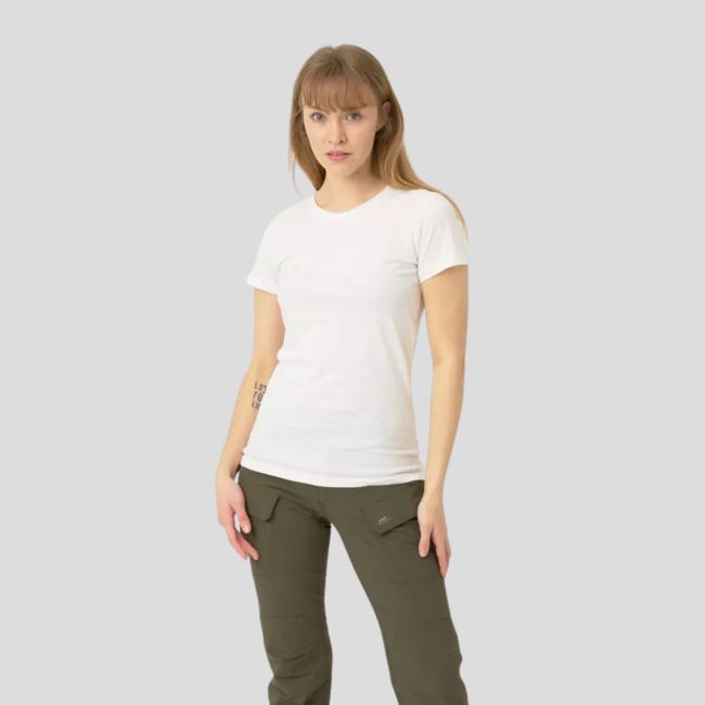 women's t-shirt - cotton - white - helikon