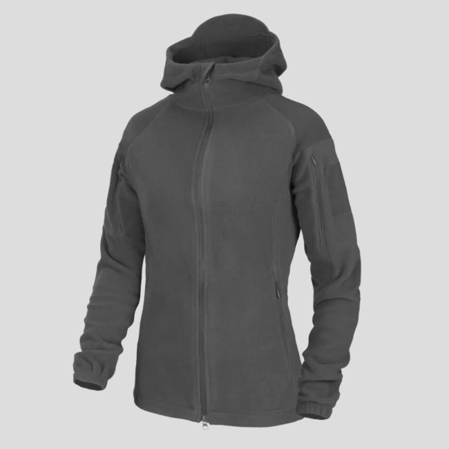 women's cumulus® jacket - heavy fleece - shadow grey - helikon