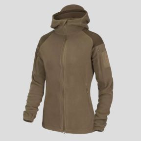 Damen Cumulus® Jacke - Doppelfleece - Coyote - Helikon