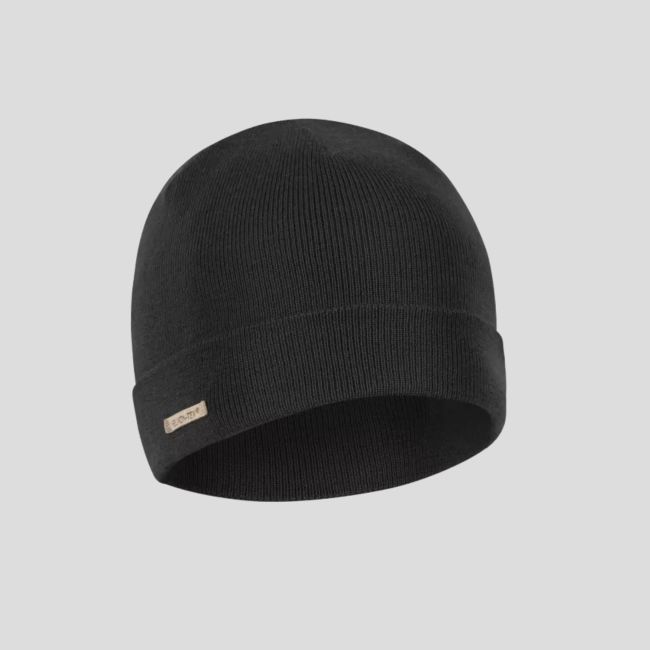 winter merino muts - zwart - helikon