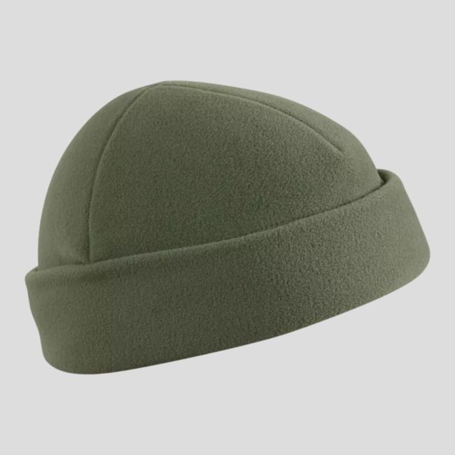 watch cap - fleece - olive green - helikon