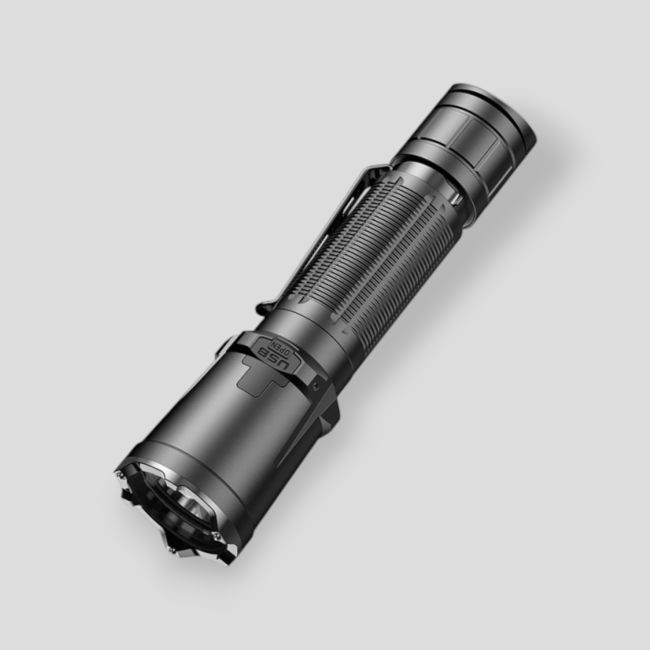 Linterna táctica recargable XT11GT Pro V3.0 (3 300 lúmenes) - Negro - Klarus