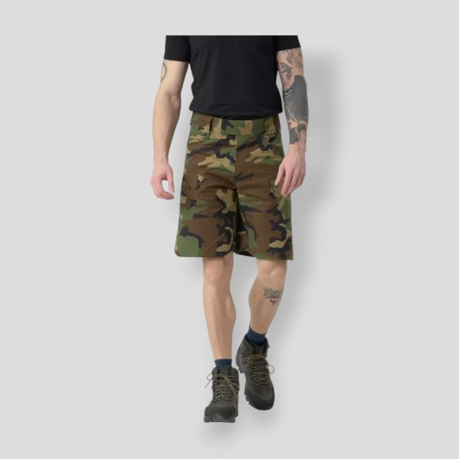 UTS (Urban Tactical Shorts) 8.5" - Polycotton Ripstop - US Woodland - Helikon