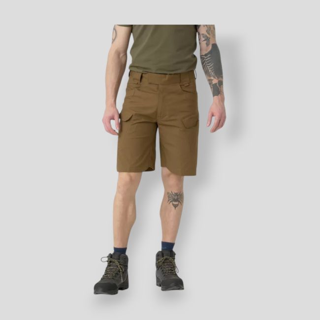 UTS (Urban Tactical Shorts) 8.5" - Polycotton Ripstop - Mud Brown - Helikon
