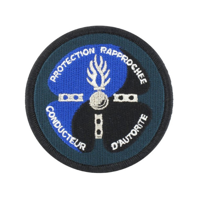 Écusson brodé Protection Rapprochée Conducteur d'Autorité Écusson brodé Protection Rapprochée Conducteur d'Autorité