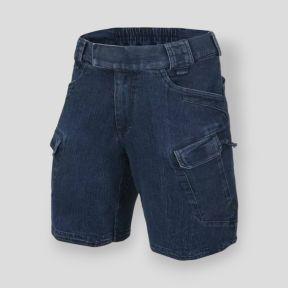 uts® (urban tactical shorts®) 8.5"® - denim stretch - marine blue - helikon
