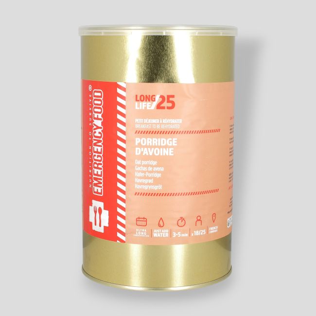 Porridge natur - 2500g - Emergency Food