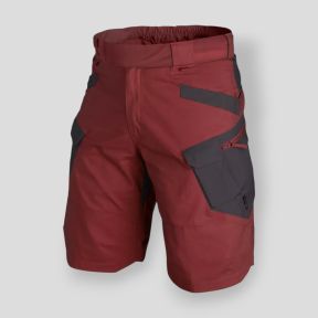 uts® (urban tactical shorts®) 11'' - Polycotton Ripstop - Crimson Sky / Aschgrau A - Helikon