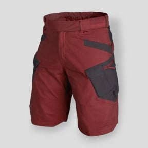 uts® (urban tactical shorts®) 11'' - polycotton ripstop - crimson sky / ash grey a - helikon