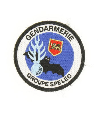 Écusson brodé Gendarmerie Spéléologue d'Oloron Ste Marie