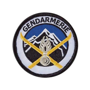 Écusson Unités de Montagne Gendarmerie Brodé