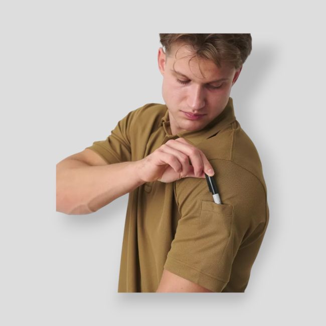 Koszulka polo UTL - TopCool - coyote - Helikon