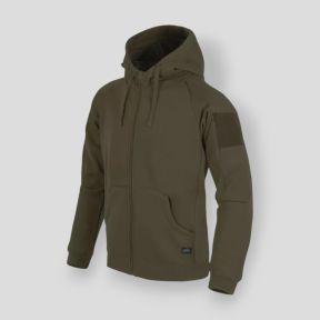urban tactical hoodie lite (fullzip)® - green - helikon