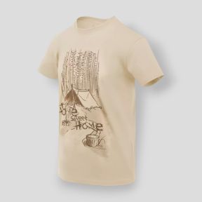 T-shirt (Home Sweet Home) - khaki - Helikon