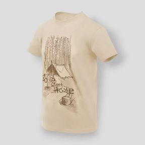 T-shirt (Home Sweet Home) - khaki - Helikon