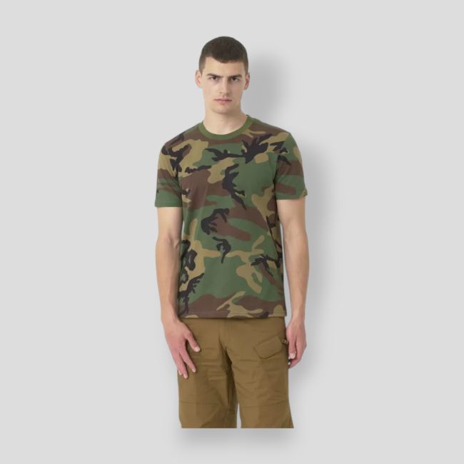 T-Shirt - Baumwolle - US Woodland - Helikon