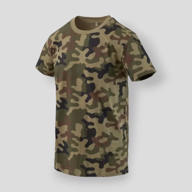 T-Shirt - Baumwolle - PL Woodland - Helikon