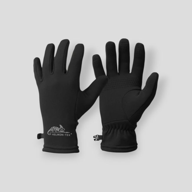 trekker outback gloves - black - helikon