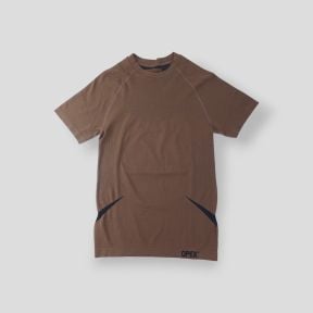 Kurzarm-T-Shirt thermoregulierend nahtlos Legend - Coyote - OPEX