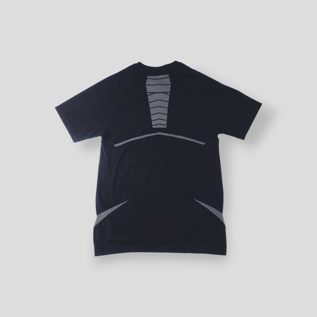 T-shirt à manches courtes thermorégulant sans coutures Legend - Noir - OPEX