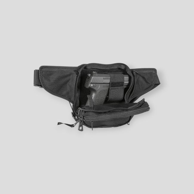 Pochete com coldre interior para pistola 2U93 - Preto - Vega Holster